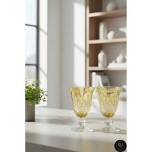 Kristal Market Renkli Lüks Ayaklı Meşrubat