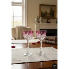 Kristal Market İkili Lüks Ayaklı Kadeh