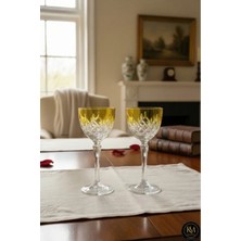 Kristal Market İkili Lüks Ayaklı Kadeh