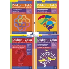 Dikkat ve Zeka Akademisi 8-9 Yaş- Dikkat Zeka - Bilişsel ve Düşünsel Beceriler (4kitap)
