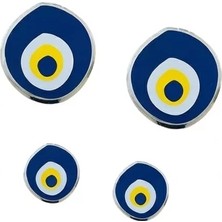 Midas Toptan Home Nazar Boncuk Modeli Etiket Damla Sticker 4'lü Set
