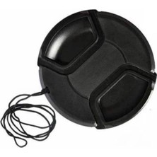 Mettzchrom 37MM, 39MM, 40,5mm, 43MM, 46MM, 49MM, 52MM, 55MM, 58MM, 62MM, 67MM, 72MM, 77MM, 82MM, 86MM Lens Kapak Bağcıklı Lens Kapağı