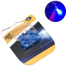 Midas Toptan Home T5 Ampul Iç Gösterge Ledi Ultra Parlak 20'li Takım Mavi