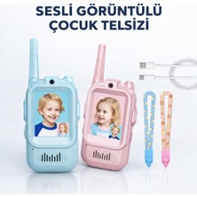 Akıllı Çocuk Telsizi  Görüntülü Konuşma Özelliğiyle Çocuklar Için Yenilikçi Iletişim Deneyimi