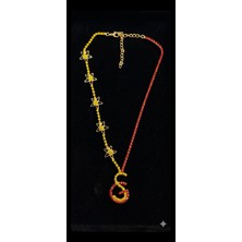 Klc Takı Kadın Gold Kaplama Kolye Gs