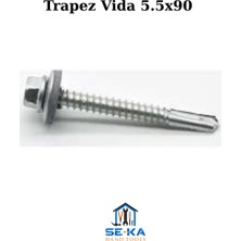 Seka Hand Tools Trapez Vida 5.5X90 (25 Adet)