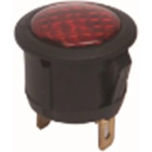 Lockway IC-131D Yuvarlak Işıklı Anahtar 50 Adet