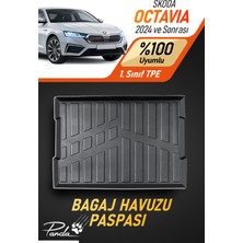 Panda Kılıf Skoda Octavıa 2024 Sonrası 4d Havuzlu Bagaj Havuzu