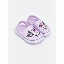 Cozi Company Ortopedik Tabanı Işıklı Kız Çocuk Kuromi ve Hello Kitty Plaj Sandaleti Terliği