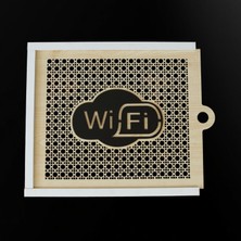 Twentie Wood Wifi Modem Dolabı