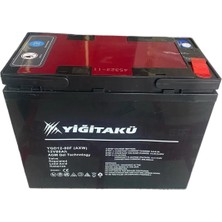 12V 80AH Jel Yiğit Akü Elektrikli Bisiklet Aküsü