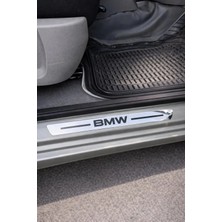 Carvian Bmw Nikelaj Krom Plastik 4 Parça Kapı Eşik Seti