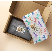 Sb Store Kedi Temalı Ambalaj Hediye Paket Süsleme Etiketi  Model 71 - 95 Adet 5cm