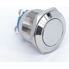 Lockway IC-182H Buton Metal 19MM Yüksek