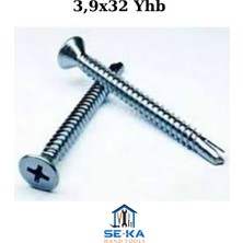 Seka Hand Tools 3,9X32 Yhb Ispanyolet Vida 500 Adet