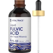 Vital Trace Liquid Fulvic Acid With Trace Minerals 4 Fl. Oz 118 Ml.