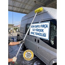 Primeaks Yumuşak Çizmez Oto Yıkama Fırçası - 2 Metrelik Teleskopik Sap