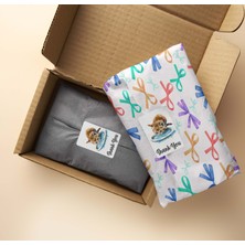 Sb Store Kedi Temalı Ambalaj Hediye Paket Süsleme Etiketi  Model 75 - 95 Adet 5cm