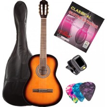 Almira MG917-SB Tam Boy Yetişkin Klasik Gitar Seti