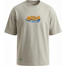 Dad & Children Surfer Unisex Oversize T-Shirt