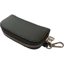 Midas Toptan Home Mini Çantalı Deri Cüzdan Oto Anahtarlık Siyah