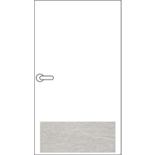Lockway Paslanmaz Kick Plate / Kapı Altı Tekmelik Plakası