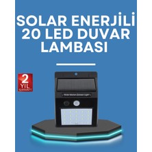 Esranın Dünyası Hareket Algılamalı Solar LED Güvenlik Lambası