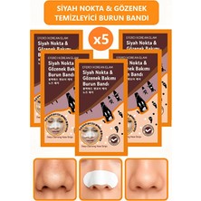 TBY Shop 5'li Siyah Nokta ve Gözenek Temizleyici Burun Bandı