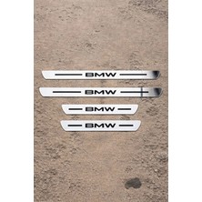 Carvian Bmw Krom Plastik 4 Parça Kapı Parlak Eşik Seti