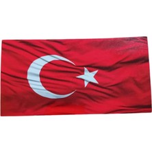 Midas Toptan Home Türk Bayrağı Oto Sticker Küçük Kırmızı Beyaz 16X8CM