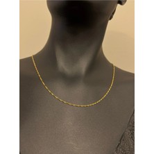 Altın Singapur Zincir Kolye