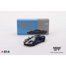 Mini Gt MGT00614 1/64 Ford Gt Sunoco Blue