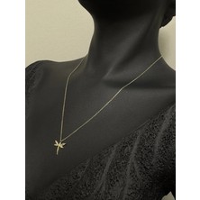 Altın Yusufçuk Kolye