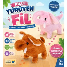 Hak-İş Oyuncak Poşetli Pilli Yürüyen Fil