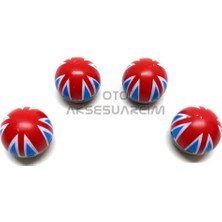 Midas Toptan Home Ingiltere Bayraklı Yuvarlak Lüx Sibop Kapağı