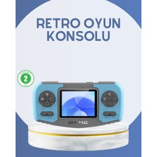 Emh Store Çocuklara Özel Retro Oyun Konsolu Portatif Eğlence Cihazı - Lisinya