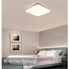 PremiumPort Modern Beyaz LED Tavana Sıfır Avize ve Armatür Seti