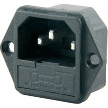 Lockway IC-213 Power Soket Erkek Fuseli 50 Adet
