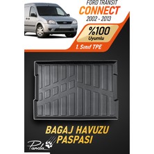 Panda Kılıf Ford Connect 2002 - 2013 Arası 4d Havuzlu Bagaj Havuzu