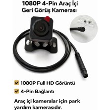 Mpia Arka Içi Kameralar Için 4 Pin Arka Görüş Kamerası 1080P Fullhd