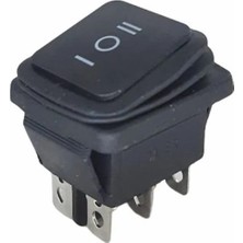 Lockway IC-108W Geniş Işıksız  Anahtar 6p Körüklü 10 Adet