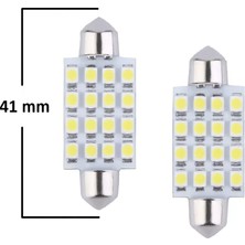 Midas Toptan Home Sofit Tavan Plaka Ledi Ultra Parlak 16 LED 41MM