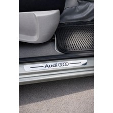 Carvian Audi Krom Plastik 4 Parça Kapı Parlak Eşik Seti