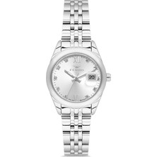 Ferro FL21618A-A Quartz Çelik Gri 28 mm Kadın Kol Saati