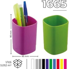 Ark Renkli Plastik Kalemlik Masaüstü