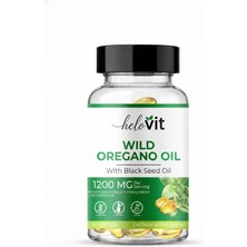 Helovit Wild Oregano Oil 1200 Mg Softjel & Çörek Otu Yağı Içeren Doğal Bağışıklık Desteği