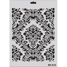 Alvera Rich Dantel Seri DN-910 Stencil 35X25 cm