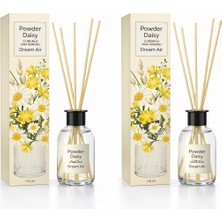 Rbl 🌼 Powder Daisy Çubuklu Oda Kokusu – Dream Air (2’li Set) 110 ml x 2