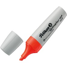 Keskin Color Pelikan 490 Eco Fosforlu Kalem Neon Kırmızı