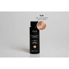 Qos Gloss Shot (Likit Jel Boya) 60 ml Very Lıght Blonde Gold Copper 9.34